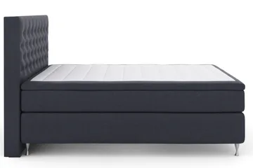 Select No 4 Kontinentalsäng 210x210 Fast/Medium - Blå/Silver - Products - Möbler - Säng - Kontinentalsäng