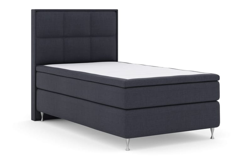 Select No 5 Komplett Sängpaket 120x200 Medium Latex - Blå/Silver - Products - Möbler - Säng - Enkelsäng