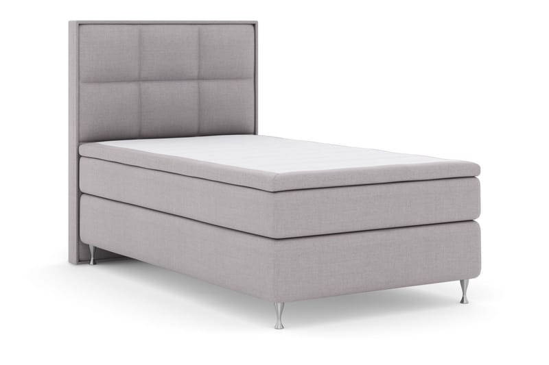 Select No 5 Komplett Sängpaket 120x200 Medium Latex - Ljusgrå/Silver - Products - Möbler - Säng - Enkelsäng