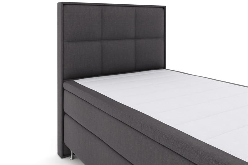 Select No 5 Komplett Sängpaket 120x200 Medium Latex - Mörkgrå/Silver - Products - Möbler - Säng - Enkelsäng