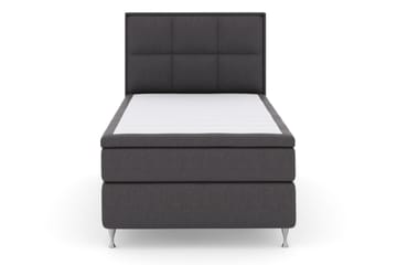 Select No 5 Komplett Sängpaket 120x200 Medium Latex - Mörkgrå/Silver - Products - Möbler - Säng - Enkelsäng