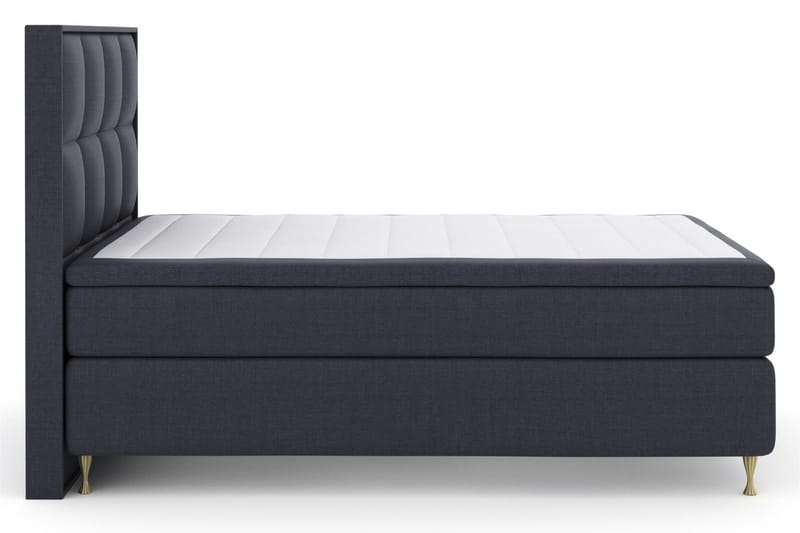 Select No 5 Komplett Sängpaket 140x200 Fast Latex - Blå/Guld - Products - Möbler - Säng - Kontinentalsäng