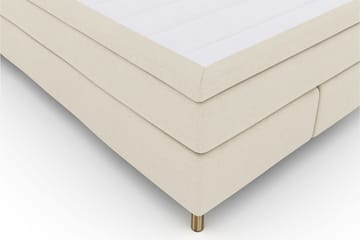 Select No 5 Komplett Sängpaket 140x200 Fast Watergel - Beige/Koppar - Products - Möbler - Säng - Kontinentalsäng