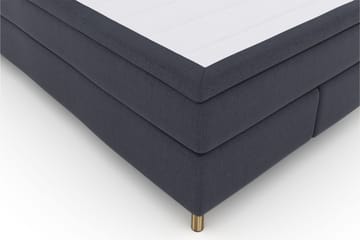 Select No 5 Komplett Sängpaket 140x200 Fast Watergel - Blå/Koppar - Products - Möbler - Säng - Kontinentalsäng