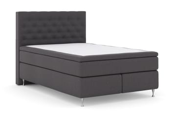 Select No 5 Komplett Sängpaket 140x200 Fast Watergel - Mörkgrå/Silver - Products - Möbler - Säng - Kontinentalsäng