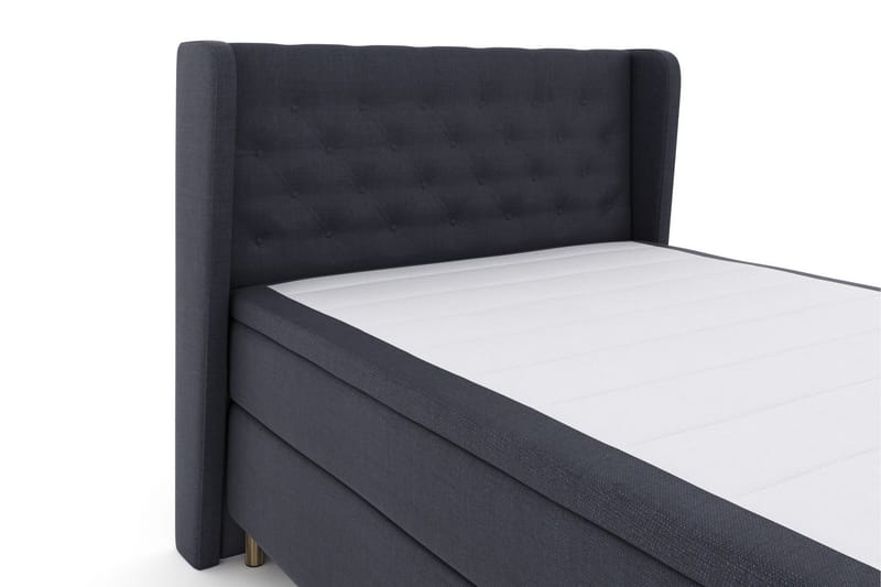 Select No 5 Komplett Sängpaket 160x200 Fast/Medium Latex - Blå/Metall - Products - Möbler - Säng - Kontinentalsäng