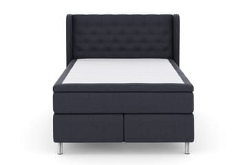Select No 5 Komplett Sängpaket 160x200 Fast/Medium Latex - Blå/Metall - Products - Möbler - Säng - Kontinentalsäng