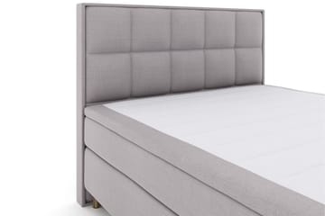 Select No 5 Komplett Sängpaket 160x200 Medium Watergel - Ljusgrå/Koppar - Products - Möbler - Säng - Kontinentalsäng
