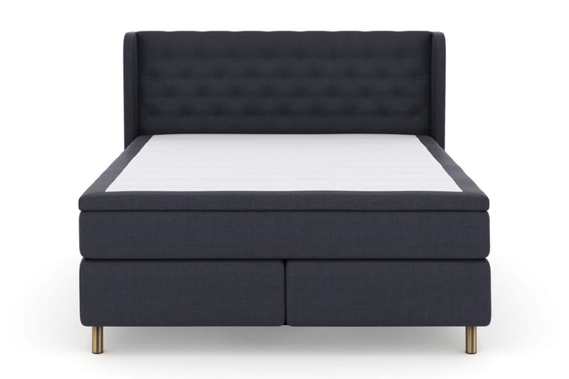 Select No 5 Komplett Sängpaket 180x200 Fast Watergel, Blå/Koppar