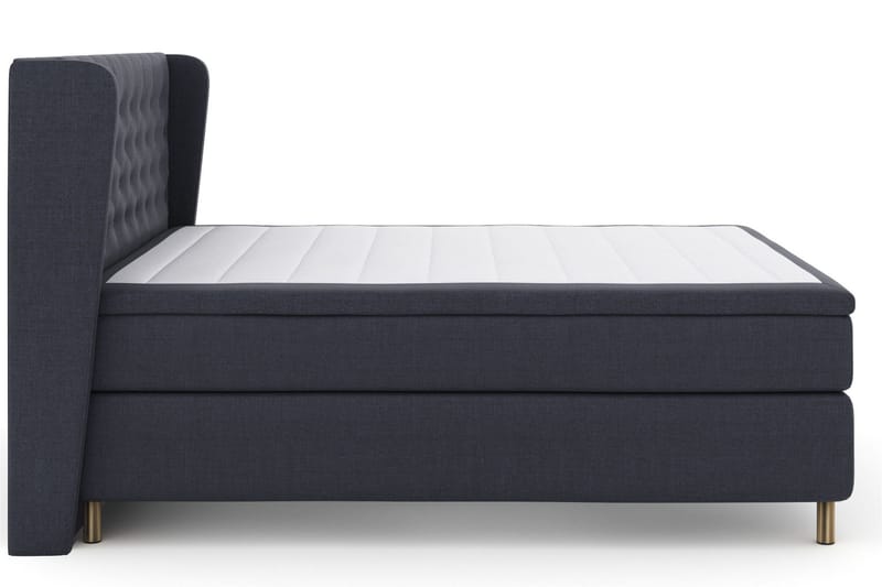Select No 5 Komplett Sängpaket 210x210 Fast Latex - Blå/Koppar - Products - Möbler - Säng - Kontinentalsäng