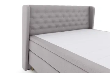 Select No 5 Komplett Sängpaket 210x210 Fast Latex - Ljusgrå/Koppar - Products - Möbler - Säng - Kontinentalsäng