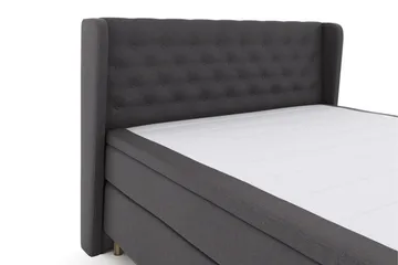 Select No 5 Komplett Sängpaket 210x210 Fast Latex - Mörkgrå/Koppar - Products - Möbler - Säng - Kontinentalsäng