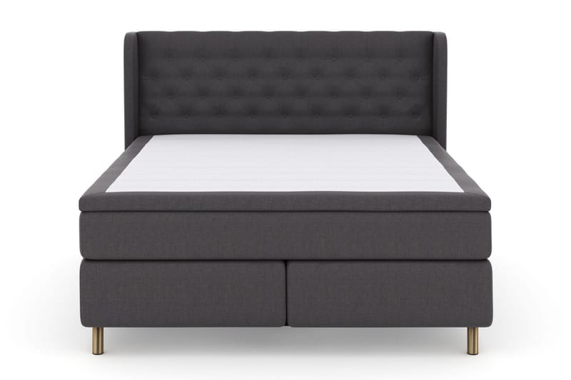 Select No 5 Komplett Sängpaket 210x210 Fast Latex - Mörkgrå/Koppar - Products - Möbler - Säng - Kontinentalsäng