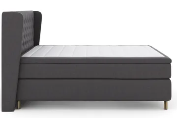 Select No 5 Komplett Sängpaket 210x210 Fast Latex - Mörkgrå/Koppar - Products - Möbler - Säng - Kontinentalsäng