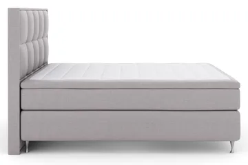 Select No 5 Komplett Sängpaket 210x210 Fast/Medium Latex - Ljusgrå/Silver - Products - Möbler - Säng - Kontinentalsäng