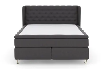 Select Sänggavel med Sidor 210 cm - Mörkgrå