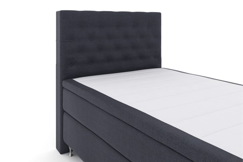 Select No 5 Kontinentalsäng 120x200 Fast Watergel - Blå/Silver - Products - Möbler - Säng - Enkelsäng