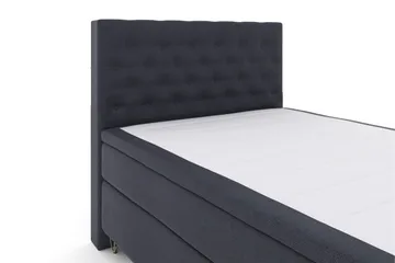 Select No 5 Kontinentalsäng 140x200 Fast/Medium Watergel - Blå/Metall V-Form - Products - Möbler - Säng - Kontinentalsäng