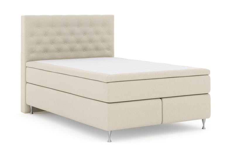 Select No 5 Kontinentalsäng 160x200 Fast Watergel - Beige/Silver - Products - Möbler - Säng - Kontinentalsäng