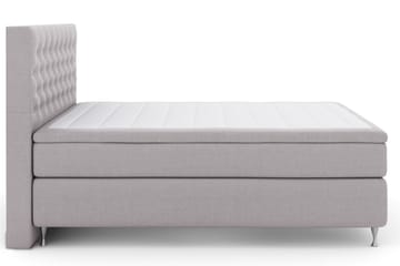 Select No 5 Kontinentalsäng 160x200 Fast Watergel - Ljusgrå/Silver - Products - Möbler - Säng - Kontinentalsäng