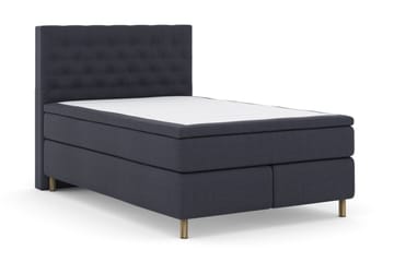 Select No 5 Kontinentalsäng 160x200 Medium Latex - Blå/Metall - Products - Möbler - Säng - Kontinentalsäng
