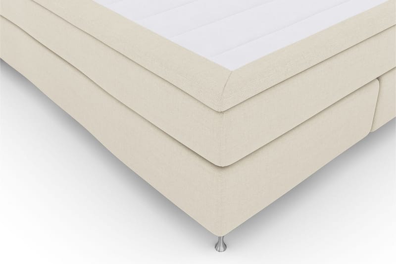 Select No 5 Kontinentalsäng 210x210 Fast Watergel - Beige/Silver - Products - Möbler - Säng - Kontinentalsäng