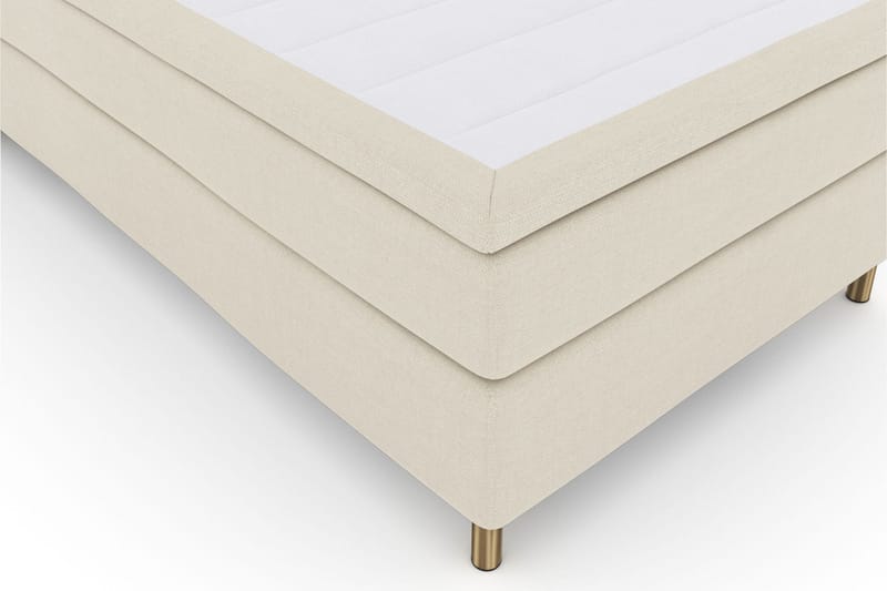 Select No 6 Komplett Sängpaket 120x200 Fast Watergel - Beige/Koppar - Products - Möbler - Säng - Enkelsäng