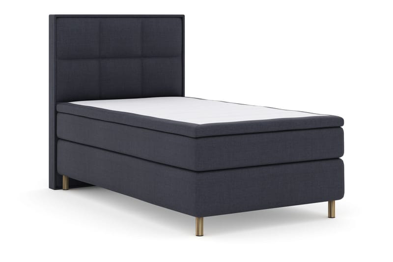Select No 6 Komplett Sängpaket 120x200 Fast Watergel - Blå/Koppar - Products - Möbler - Säng - Enkelsäng