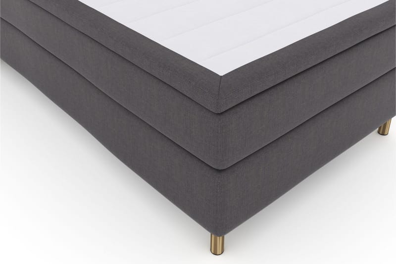 Select No 6 Komplett Sängpaket 120x200 Fast Watergel - Mörkgrå/Koppar - Products - Möbler - Säng - Enkelsäng