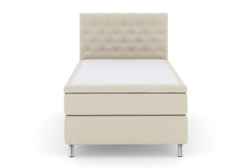 Select No 6 Komplett Sängpaket 120x200 Medium Latex/Memory - Beige/Metall - Products - Möbler - Säng - Enkelsäng