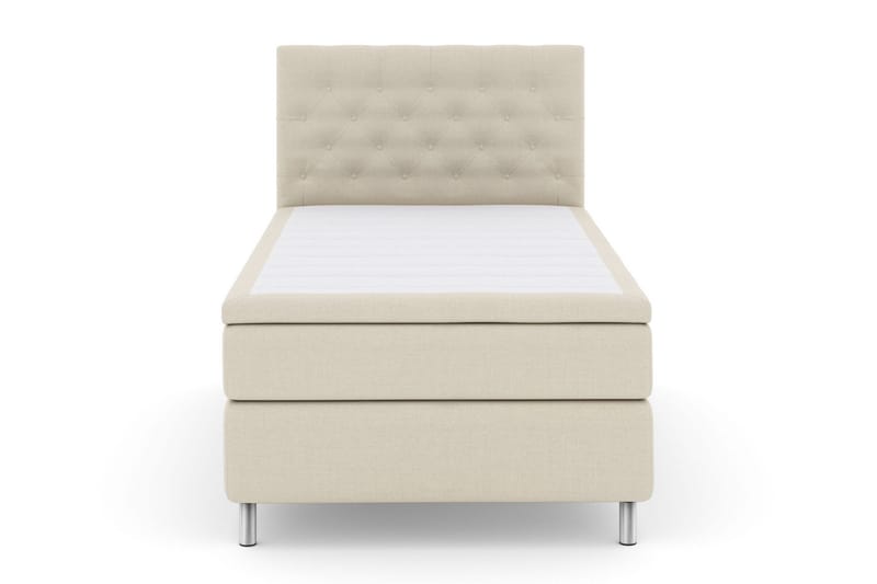 Select No 6 Komplett Sängpaket 120x200 Medium Latex/Memory - Beige/Metall - Products - Möbler - Säng - Enkelsäng