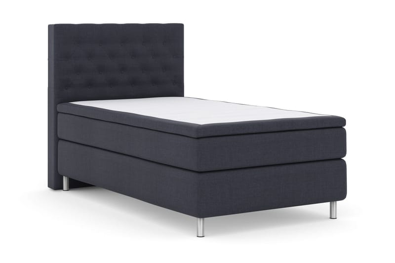 Select No 6 Komplett Sängpaket 120x200 Medium Latex/Memory - Blå/Metall - Products - Möbler - Säng - Enkelsäng
