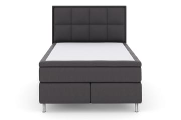 Select No 6 Komplett Sängpaket 140x200 Fast/Medium Watergel - Mörkgrå/Metall - Products - Möbler - Säng - Kontinentalsäng