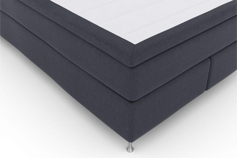 Select No 6 Komplett Sängpaket 140x200 Medium Latex/Memory - Blå/Silver - Products - Möbler - Säng - Kontinentalsäng