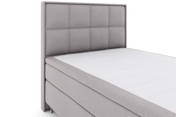 Select No 6 Komplett Sängpaket 140x200 Medium Memory/Pocket - Ljusgrå/Silver - Products - Möbler - Säng - Kontinentalsäng
