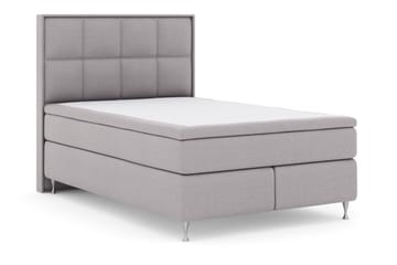 Select No 6 Komplett Sängpaket 140x200 Medium Memory/Pocket - Ljusgrå/Silver - Products - Möbler - Säng - Kontinentalsäng