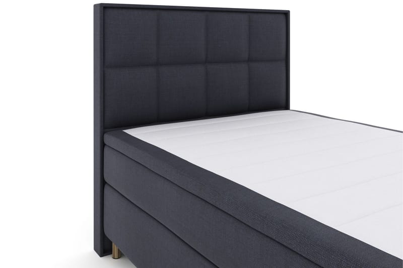 Select No 6 Komplett Sängpaket 140x200 Medium Watergel - Blå/Metall - Products - Möbler - Säng - Kontinentalsäng