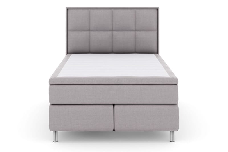 Select No 6 Komplett Sängpaket 140x200 Medium Watergel - Ljusgrå/Metall - Products - Möbler - Säng - Kontinentalsäng