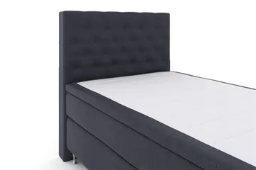Select No 6 Kontinentalsäng 120x200 Fast Watergel - Blå/Silver - Products - Möbler - Säng - Enkelsäng