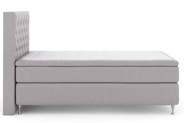 Select No 6 Kontinentalsäng 120x200 Medium Memory/Pocket - Ljusgrå/Silver - Products - Möbler - Säng - Enkelsäng
