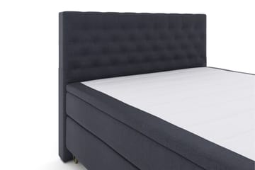 Select No 6 Kontinentalsäng 180x200 Fast/Medium Watergel - Blå/Metall V-Form - Products - Möbler - Säng - Kontinentalsäng