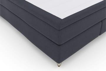 Select No 6 Kontinentalsäng 180x200 Fast/Medium Watergel - Blå/Metall V-Form - Products - Möbler - Säng - Kontinentalsäng