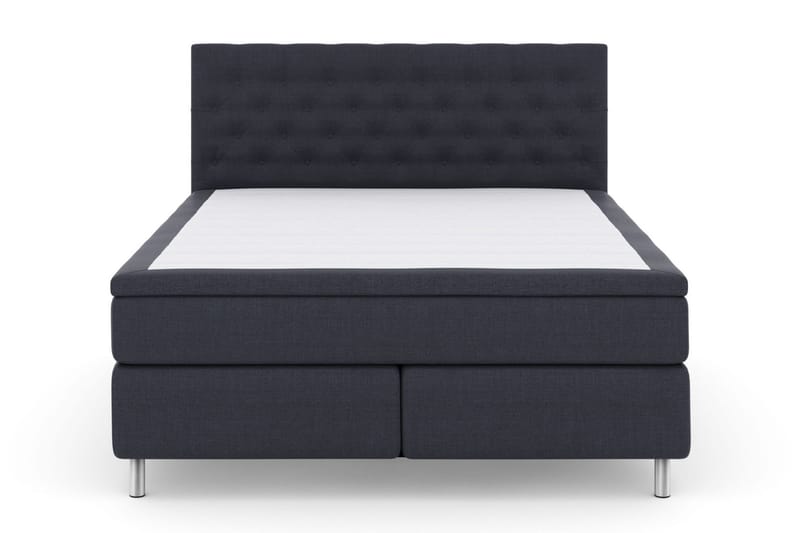 Select No 6 Kontinentalsäng 180x200 Medium Watergel, Blå/Metall