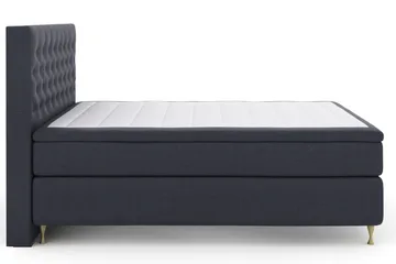 Select No 6 Kontinentalsäng 210x210 Fast Memory/Pocket - Blå/Guld - Products - Möbler - Säng - Kontinentalsäng