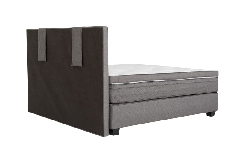 Sundborn Kontinentalsäng 160x200 cm - Grå - Products - Möbler - Säng - Kontinentalsäng
