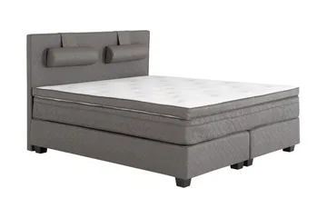 Sundborn Kontinentalsäng 210x210 Valbar - Grå - Products - Möbler - Säng - Kontinentalsäng
