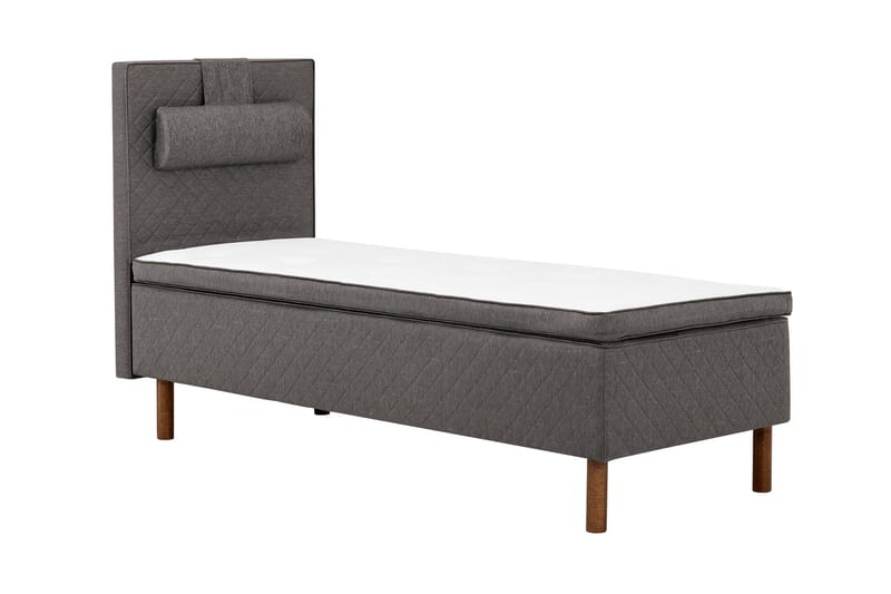 Sundborn Ramsäng 90x200 cm - Grå - Products - Möbler - Säng - Enkelsäng
