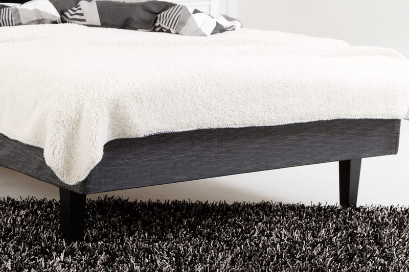 Viken Bas Komplett SängpaketRamsäng 120x200 Medelfast - Grå - Products - Möbler - Säng - Enkelsäng
