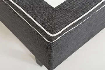 Viken Bas Ramsäng 120x200 - Ancona Grå - Products - Möbler - Säng - Enkelsäng