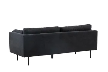 Boom 2-sits Soffa - Svart - Products - Möbler - Soffa - 3 sits soffa